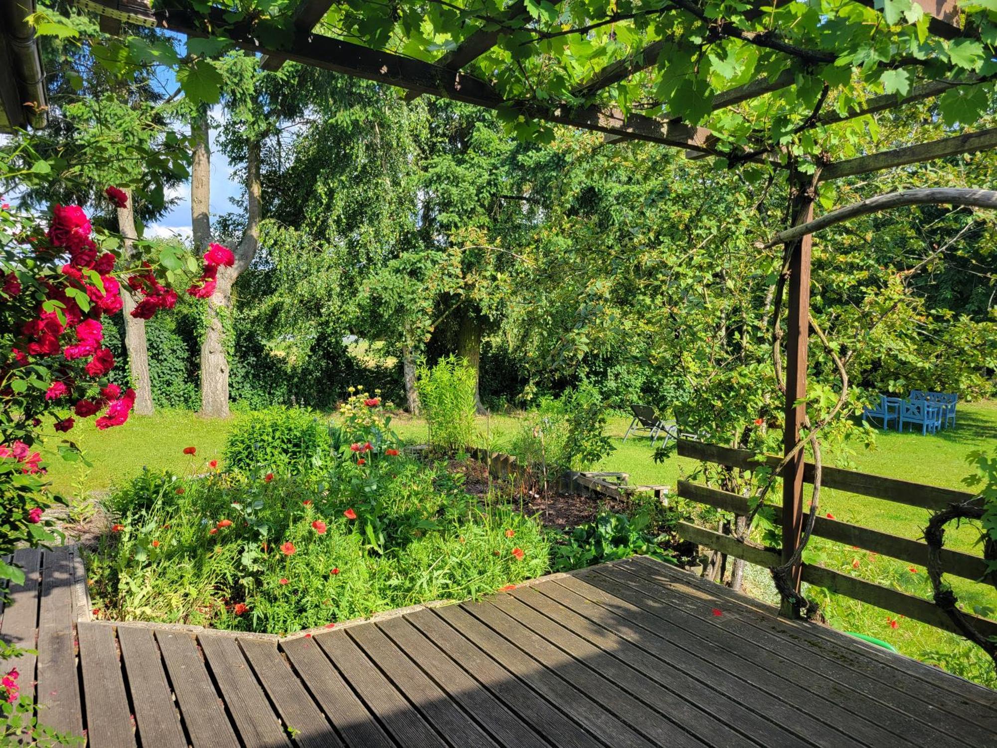 Gemuetliches Ferienhaus Mit Grossem Garten, Ideal Fuer Naturliebhaber Gerhardshofen Buitenkant foto