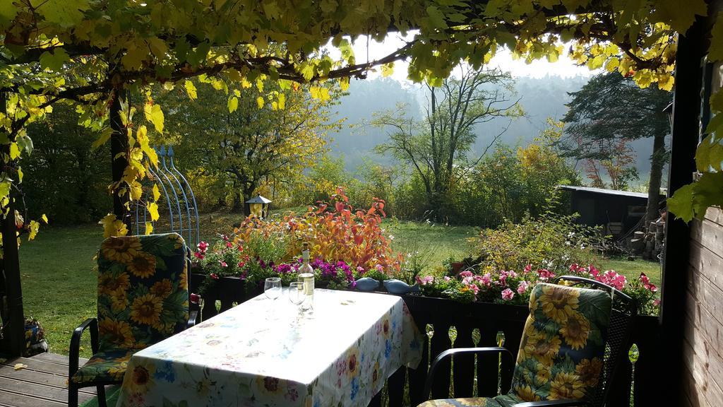 Gemuetliches Ferienhaus Mit Grossem Garten, Ideal Fuer Naturliebhaber Gerhardshofen Buitenkant foto